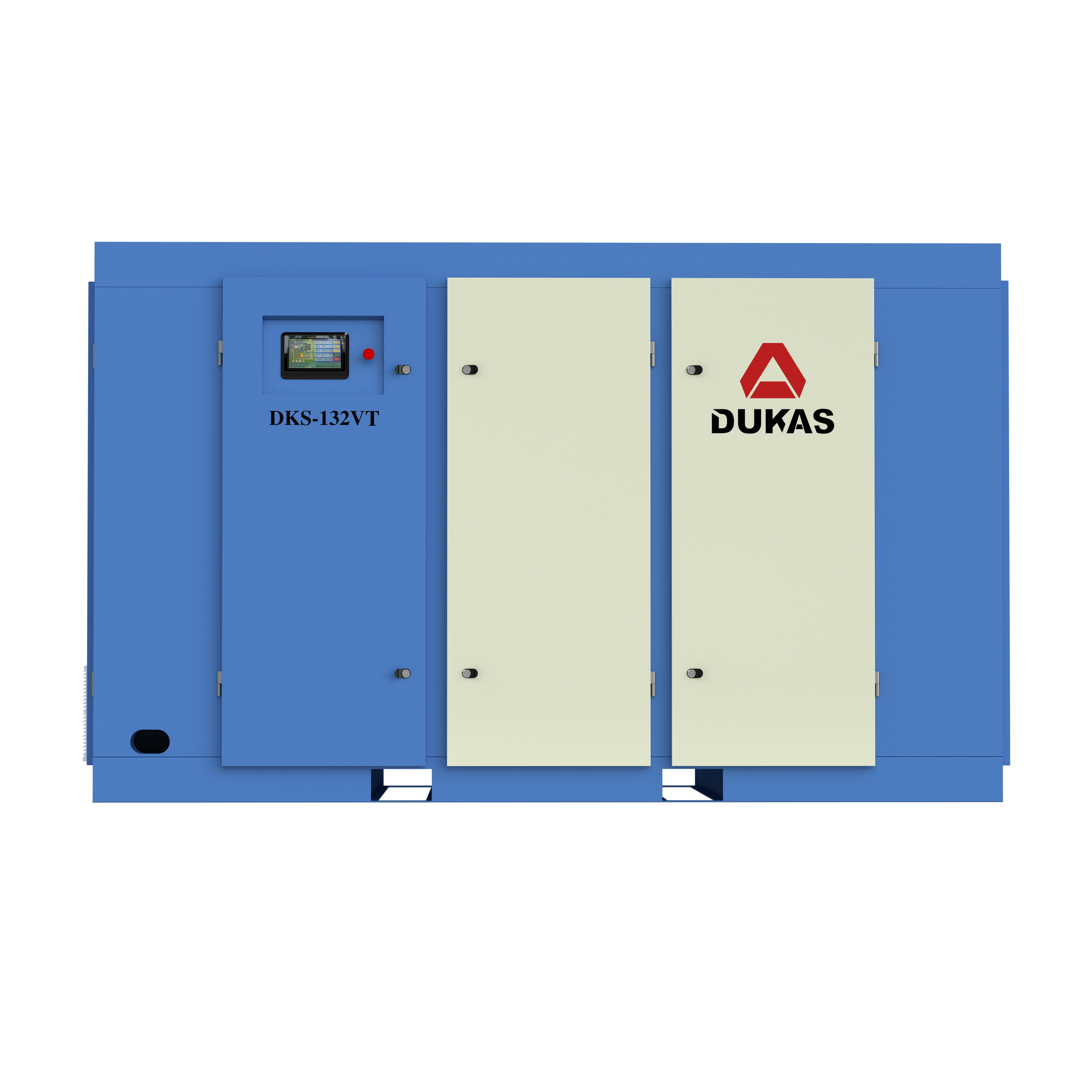 132kw two-stage permanent magnet air compressor is energy-saving and stable, suitable for harsh industrial environments