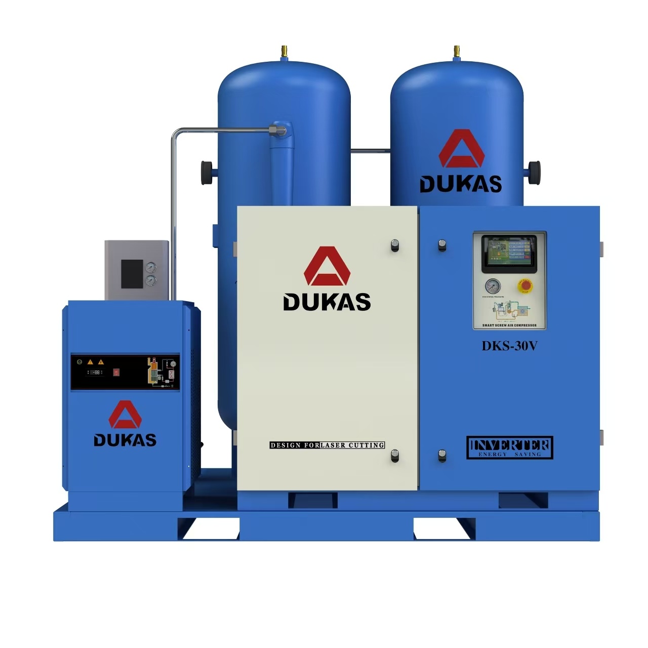 Skid-mounted air compressor Frequency conversion technology Lightweight body Super energy core
