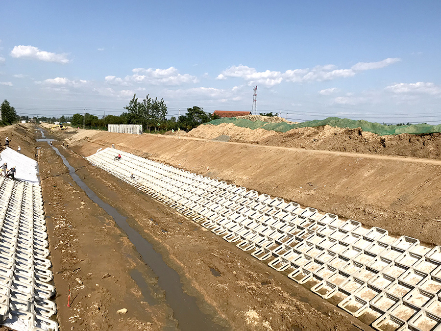 黃岡市黃州區(qū)巴河、白譚湖水系連通工程