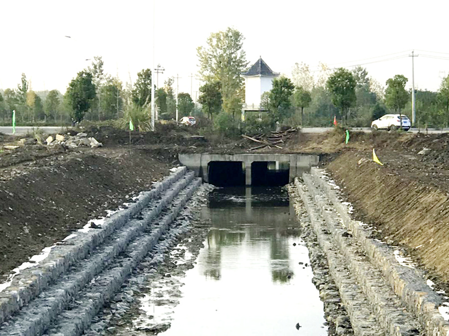 黃岡市黃州區(qū)巴河、白譚湖水系連通工程