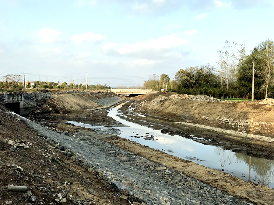 黃岡市黃州區(qū)巴河、白譚湖水系連通工程