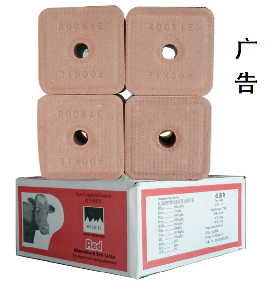 Red Rockies Salt Block