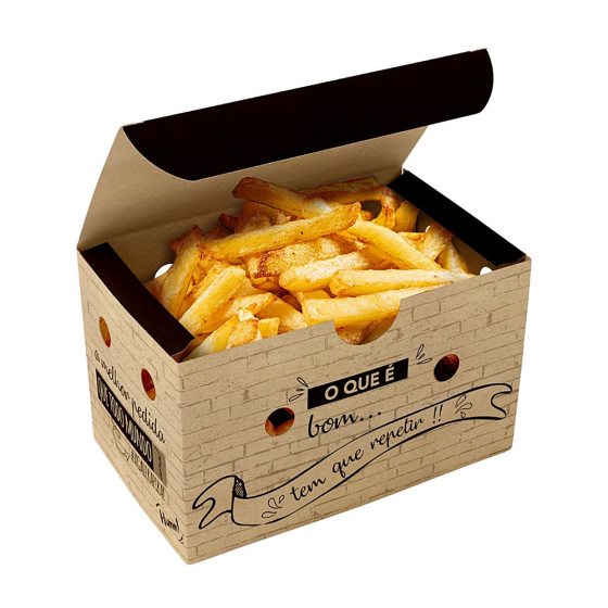 Discover the Versatility of Kraft Paper French Fries Boxes