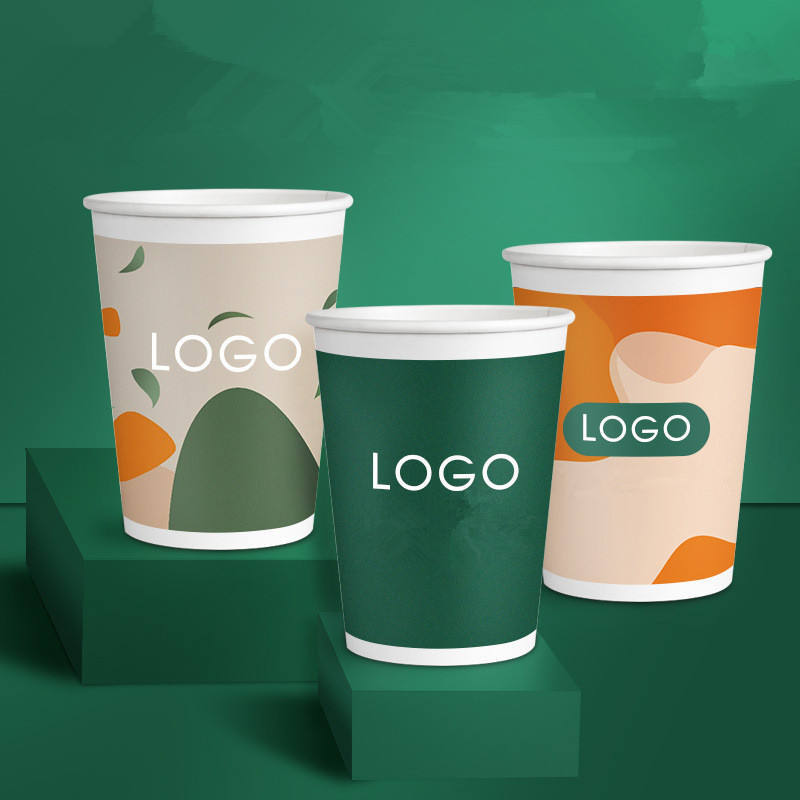 Hydrophilic coated paper cup