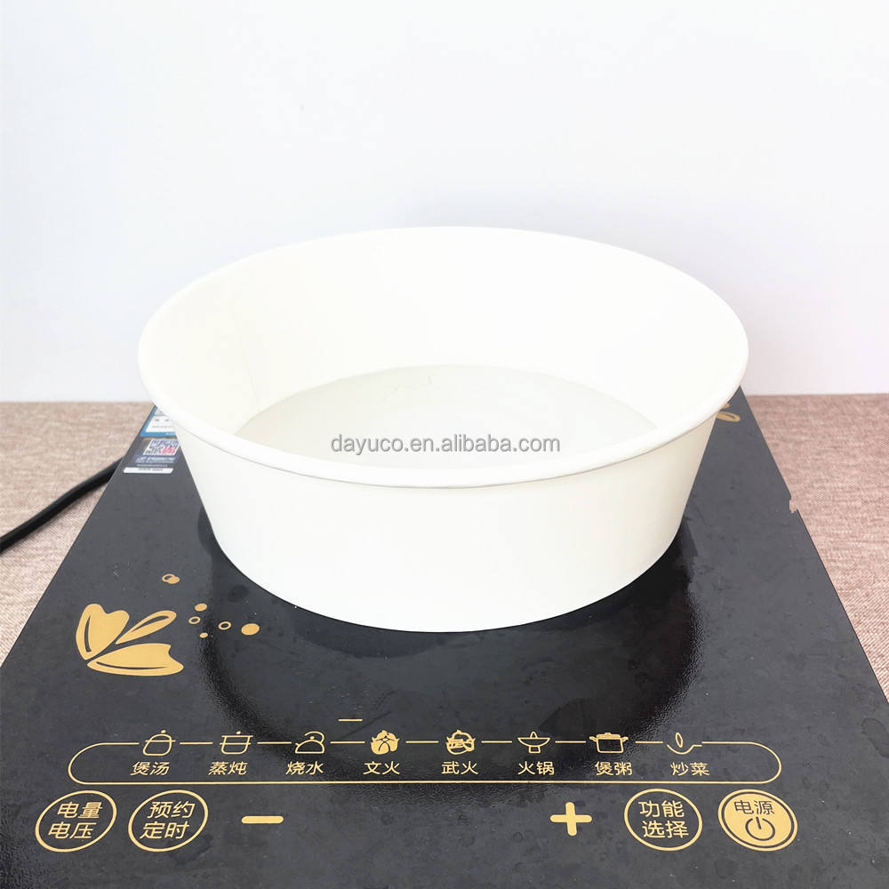 Korean paper bowl for induction cooker