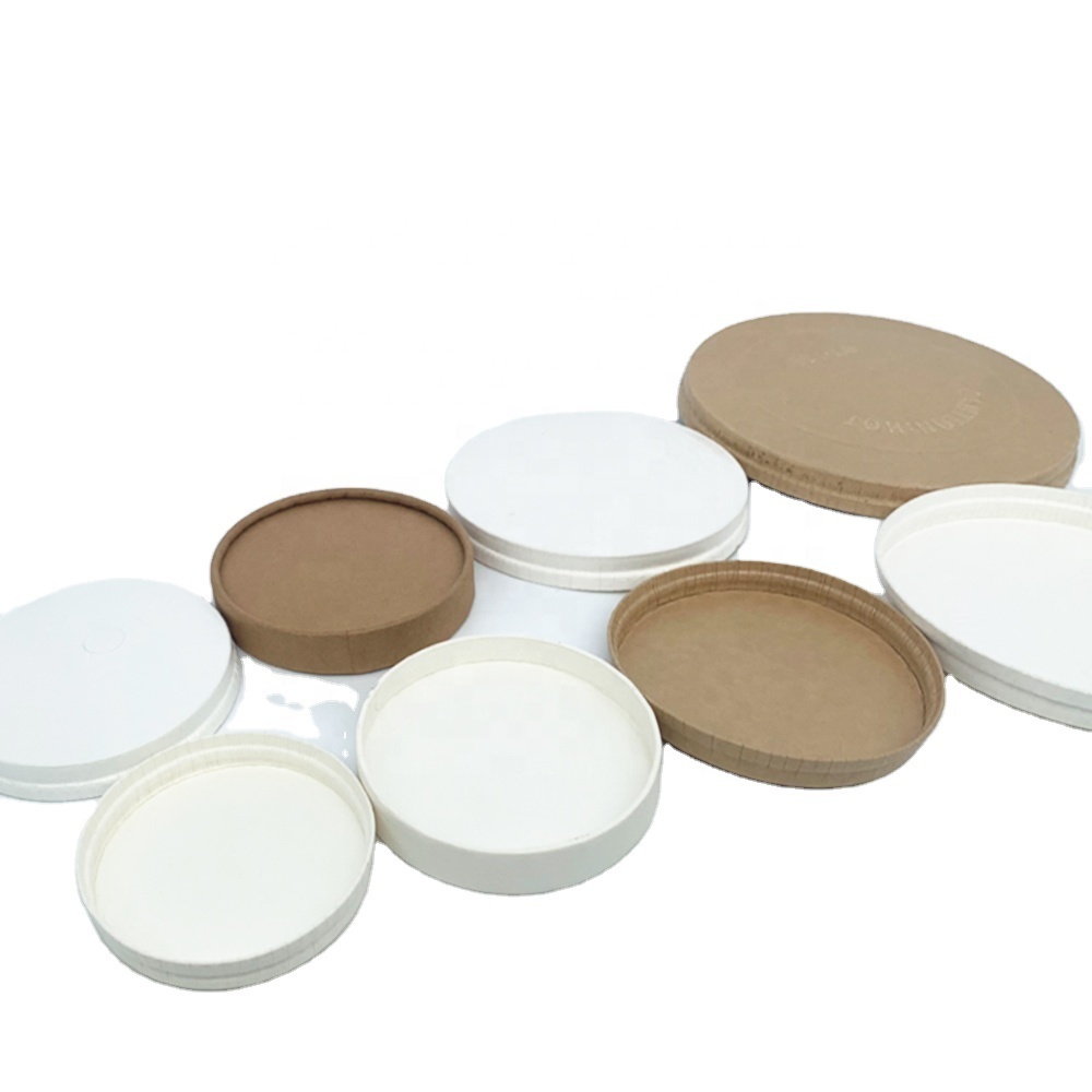 Dayu customized disposable paper Cup lid cover for soup bowl Coffee cup