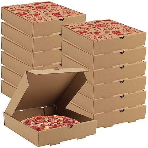Daypack Custom design packaging boxes Popular Storage lunch Box for pizza Personalized Fast Food Packaging Delivery Pizza Boxes