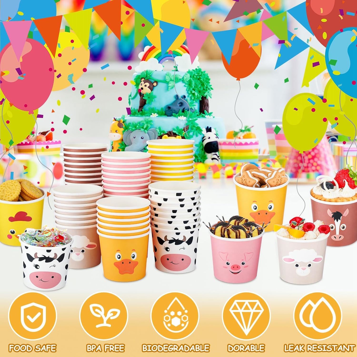 2024 hot sale ice cream cups bowl