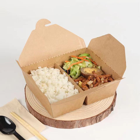 Transform Your Takeout Experience with Eco-Friendly Kraft Paper Meal Boxes