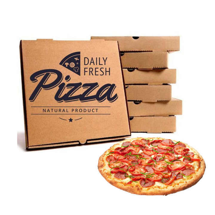 Daypack Free sample Custom packaging paper Box for pizza Personalized Fast Food Packaging Delivery Pizza Boxes