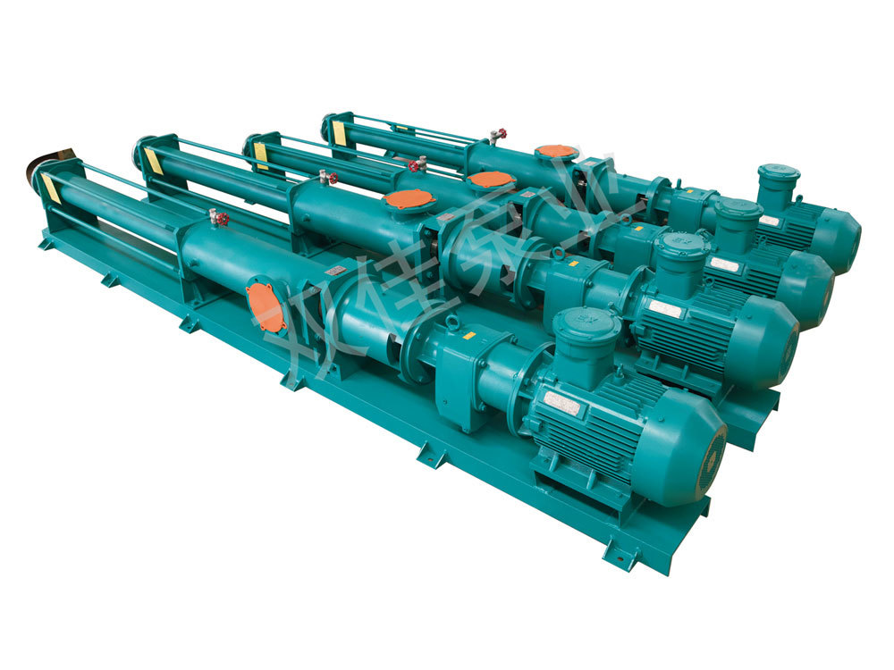 Shuangjia SJ single screw pump with bearing seat