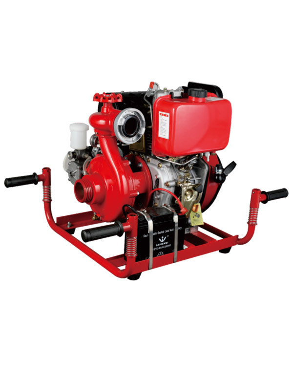 Portable Fire Pump With Engine