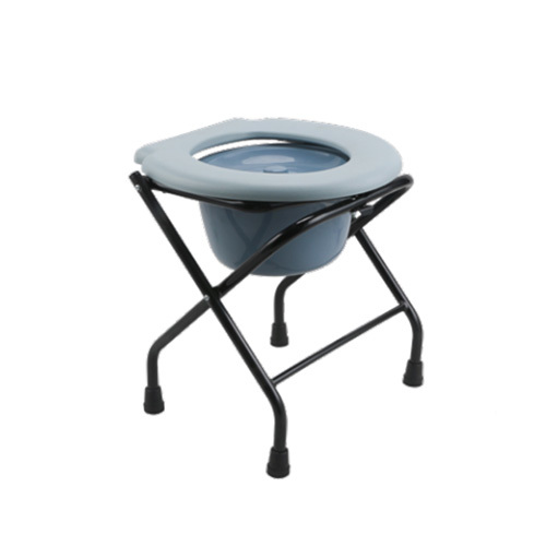 KR897A Backless folding toilet chair