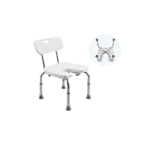 KR51650 Small backrest opening seat plate bath chair