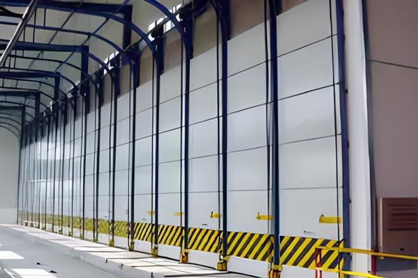 electric kiln door