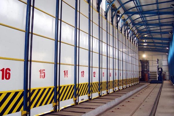 electric kiln door