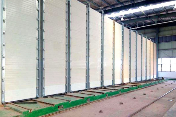 electric kiln door