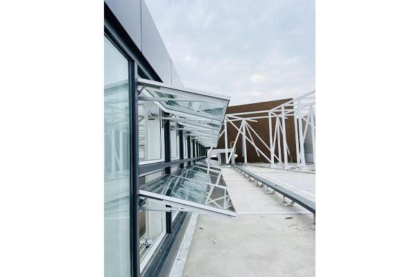 Electric Smoke Exhaust Skylight