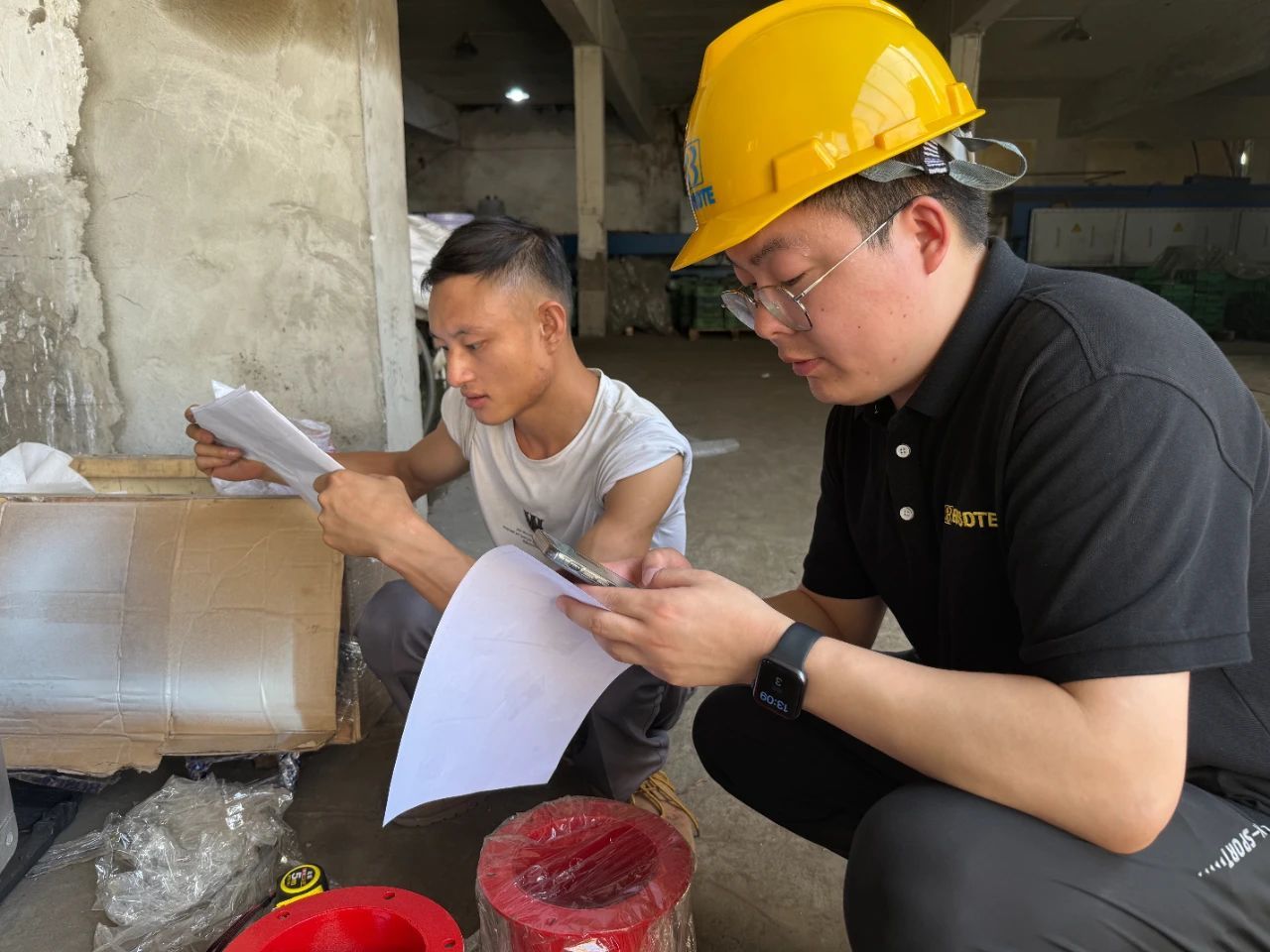 項目案例丨高溫油霧分離器進場配套粉末冶金生產加工