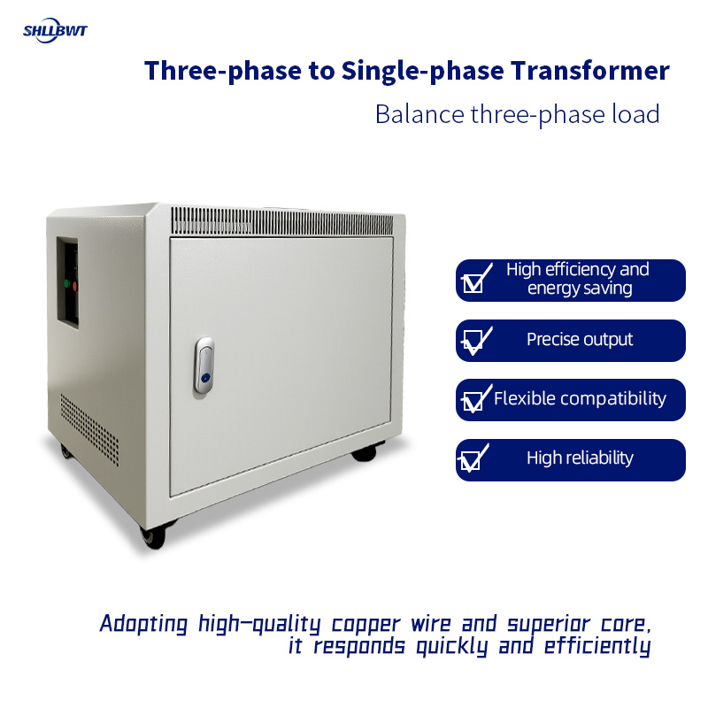 Three-phase to Single-phase Transformer