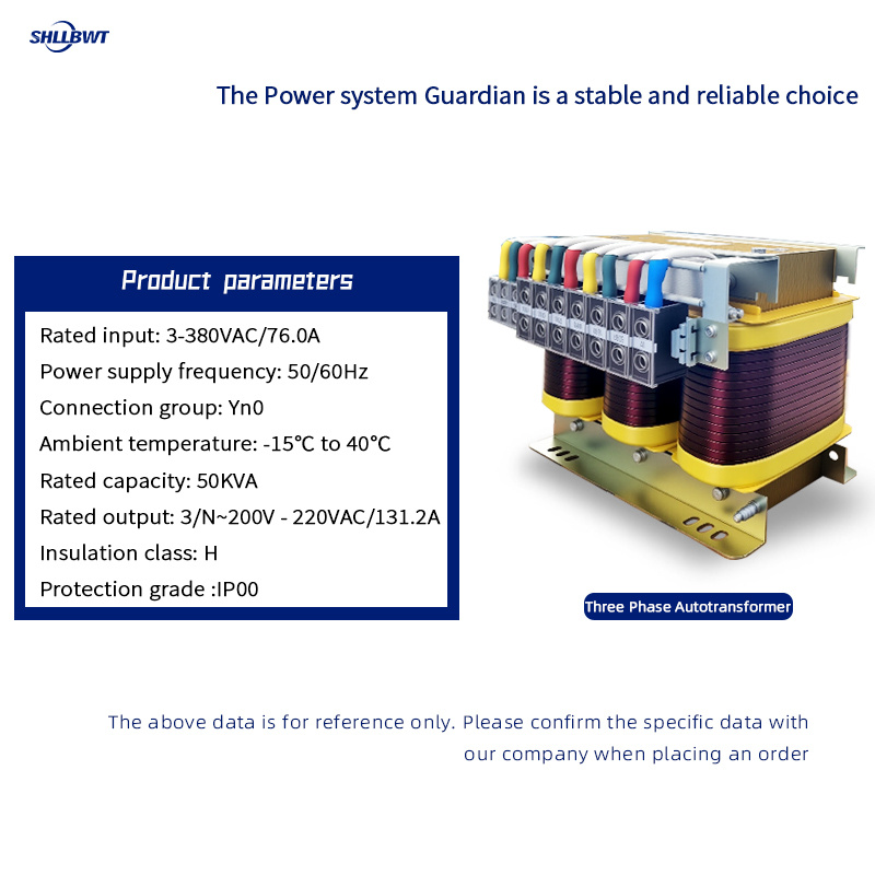 Three Phase Autotransformer