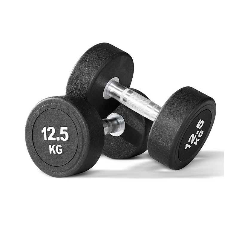 Rubber Round Dumbbell