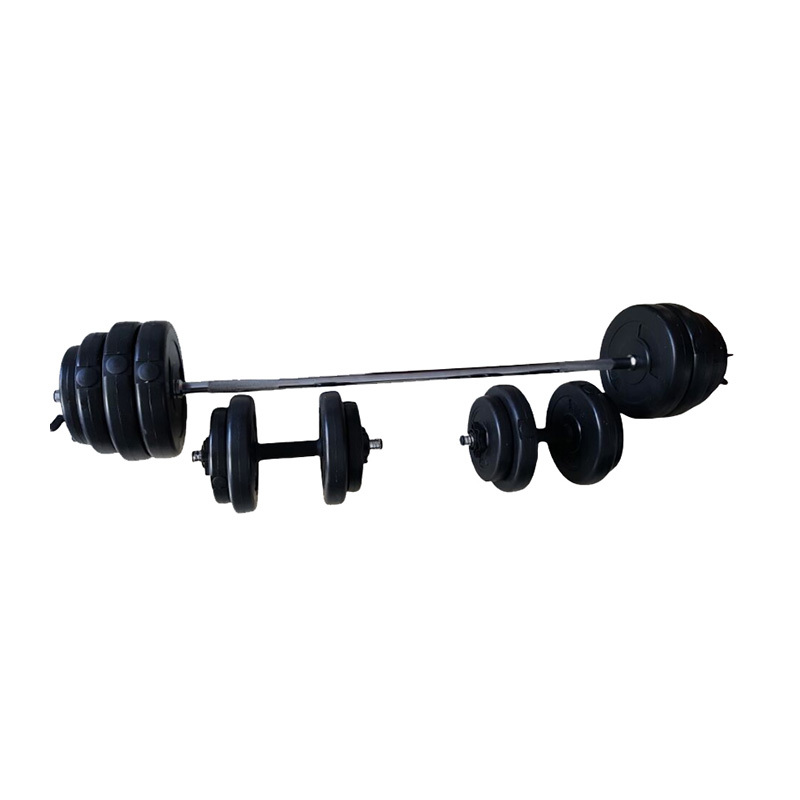 100LB Cement Dumbbell Set