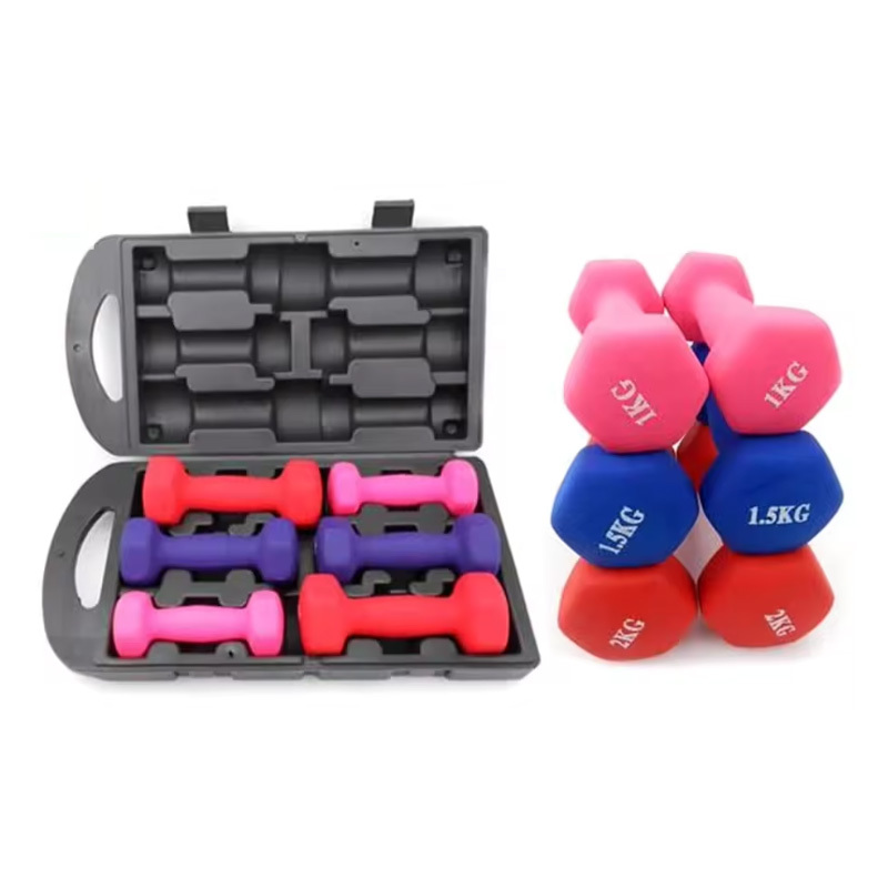 9KG Neoprene Dumbbell Set