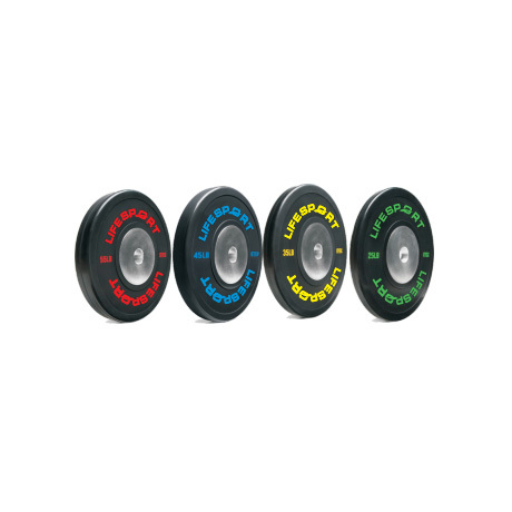 Black Commercial Bumper Plate