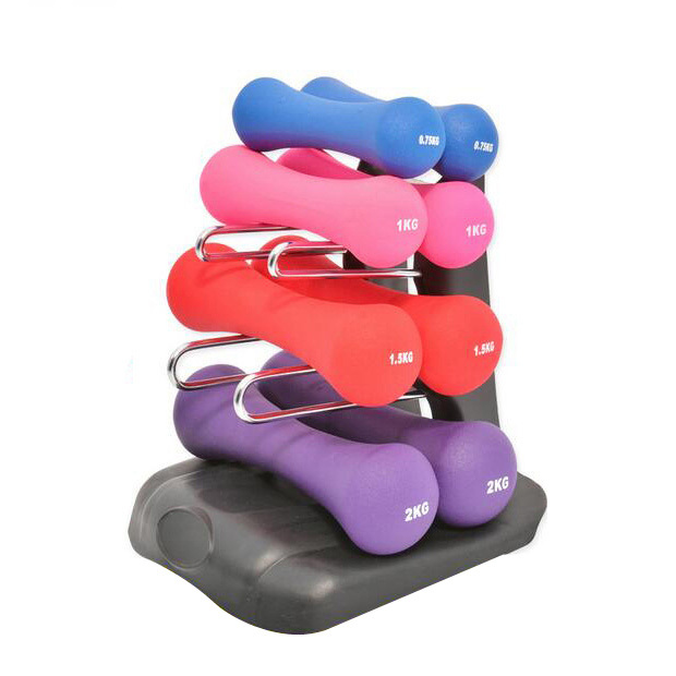 10.5KG Neoprene Bone Dumbbell Set