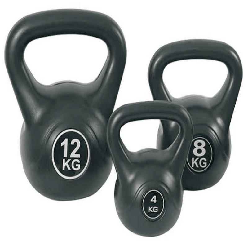 Black Cement Kettlebell