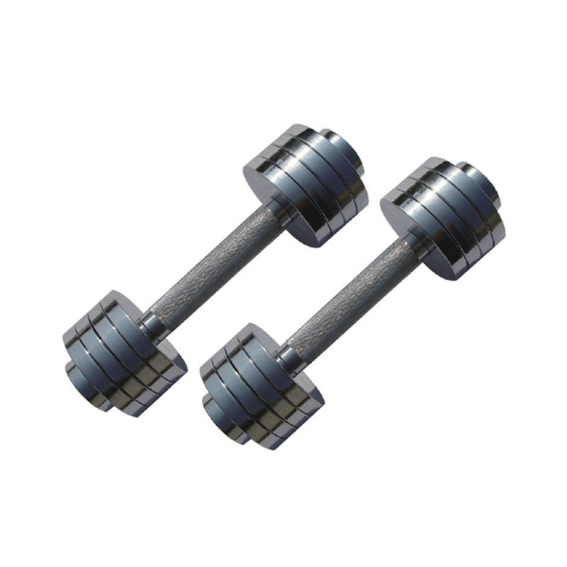 Chrome Dumbbell Set