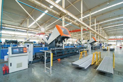 Profile production line