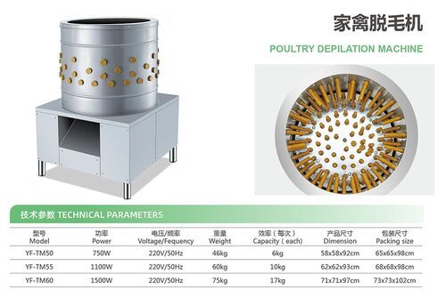 介绍家禽脱毛机的原理