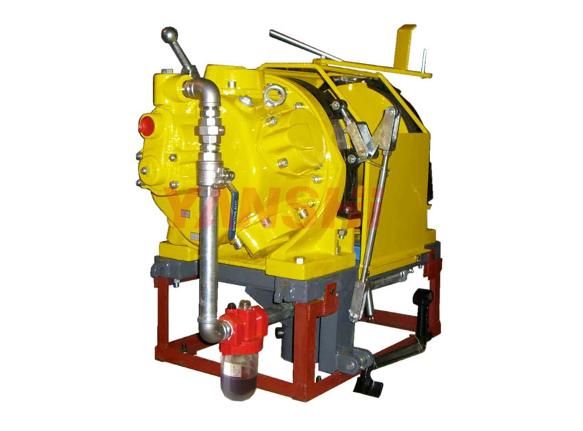 Cabrestante neumático con base giratoria 5T/11000lbs