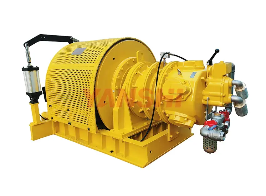 Cabrestante neumático 25T/55000lbs