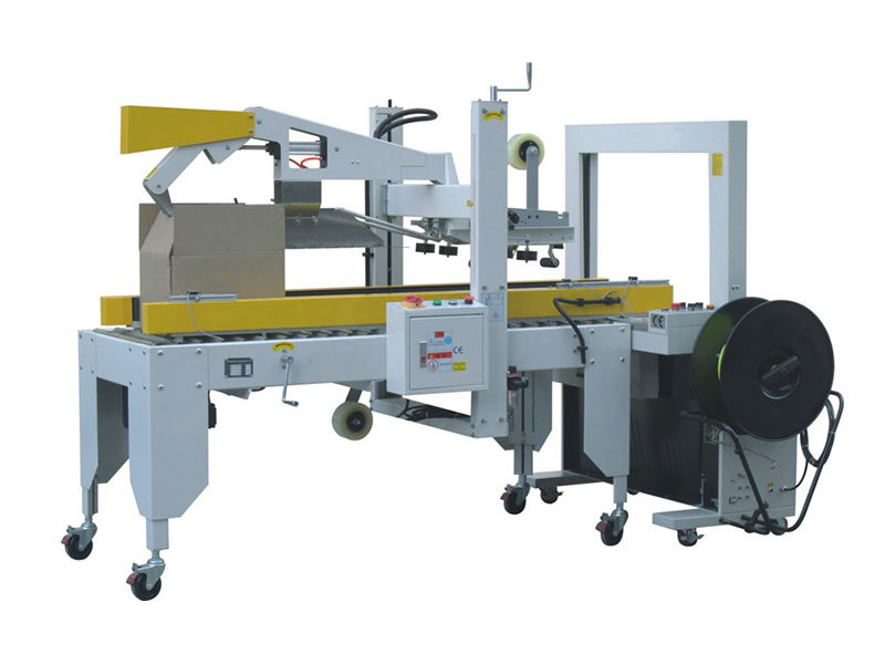 Stretch film pallet wrapping machine