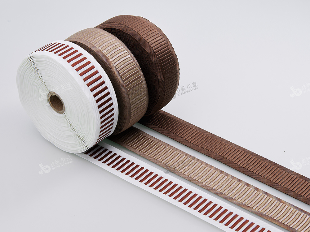 Striped edging tape