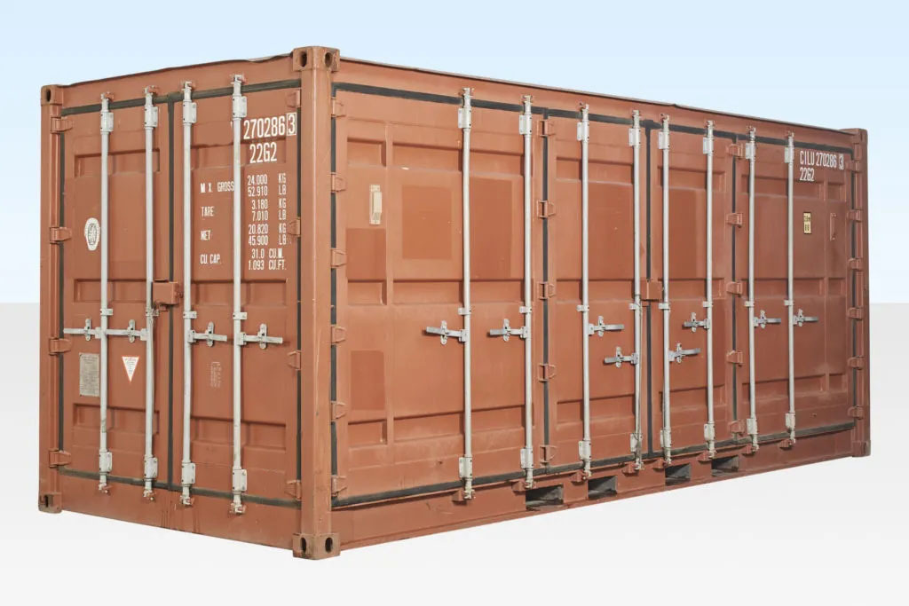 20GP full side open door Container