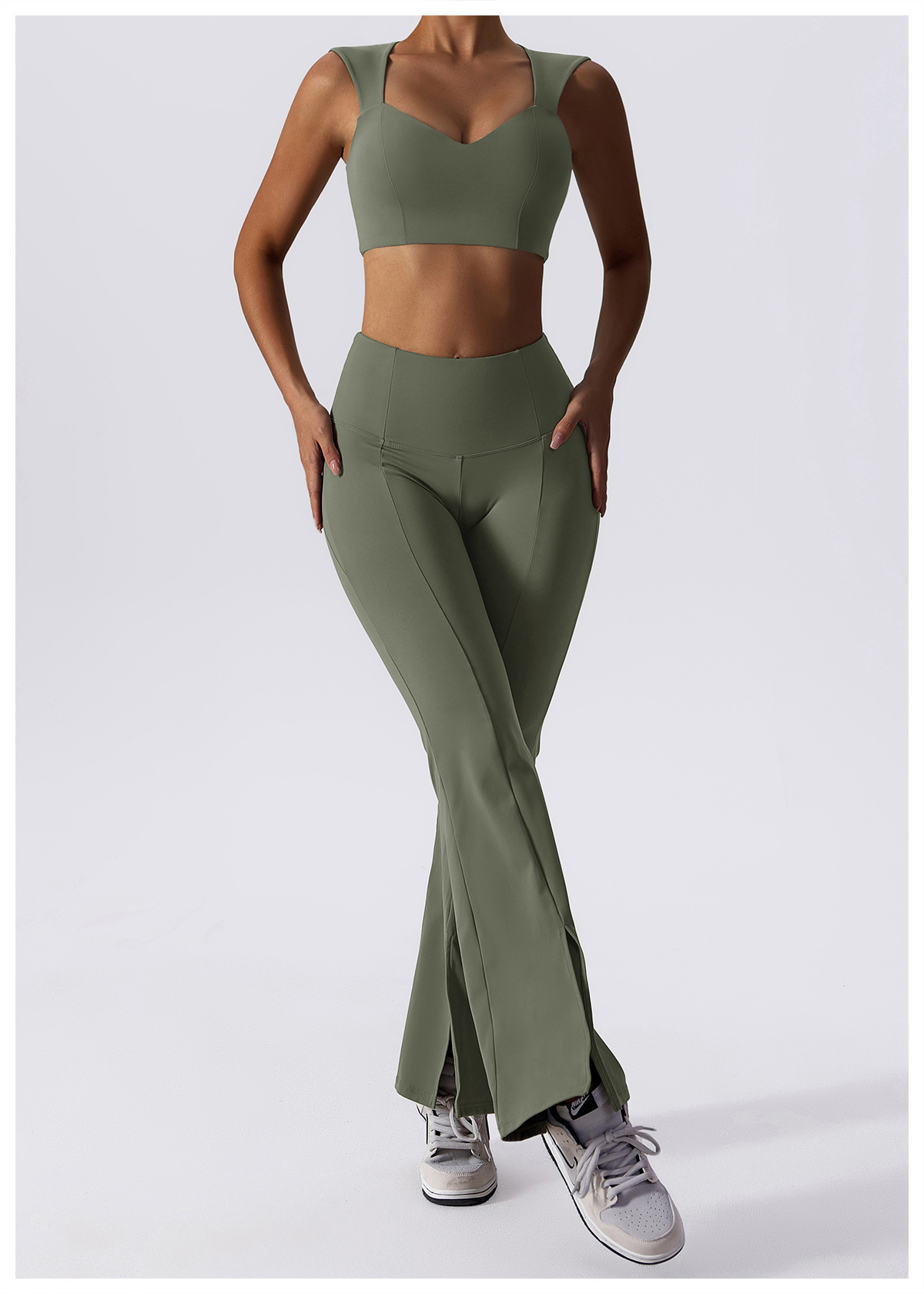 Flare leggings set