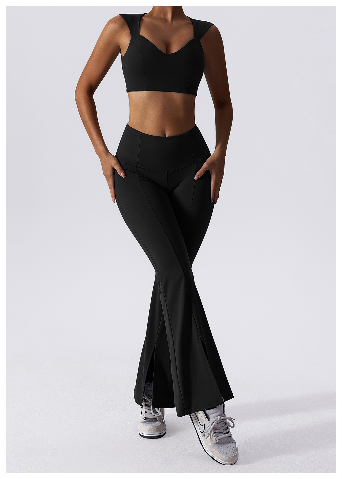 Flare leggings set