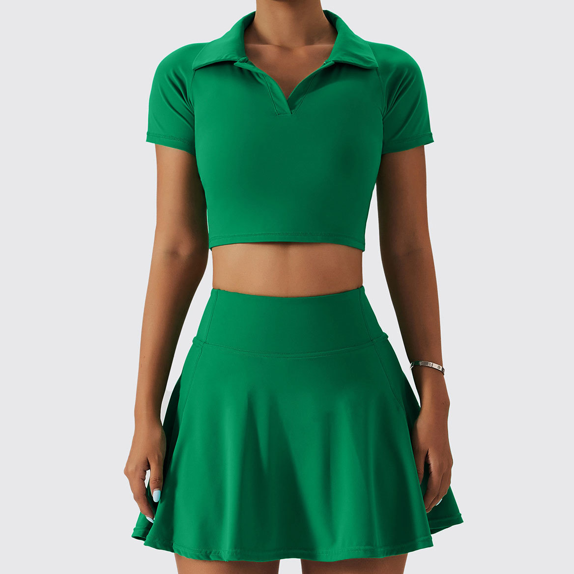 Tennis wear & skirt set