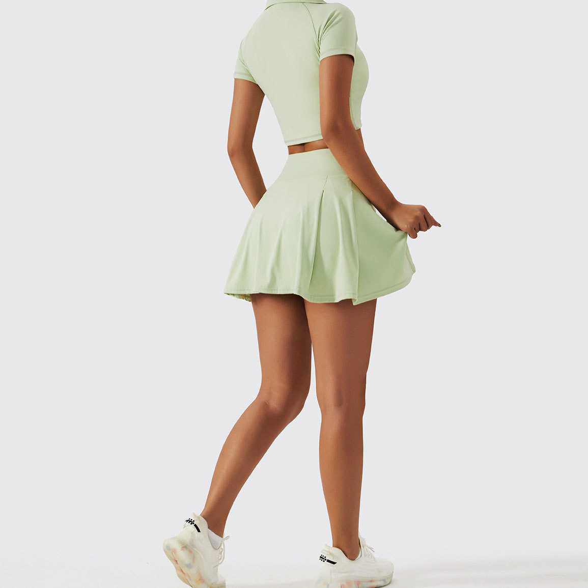 Tennis wear & skirt set