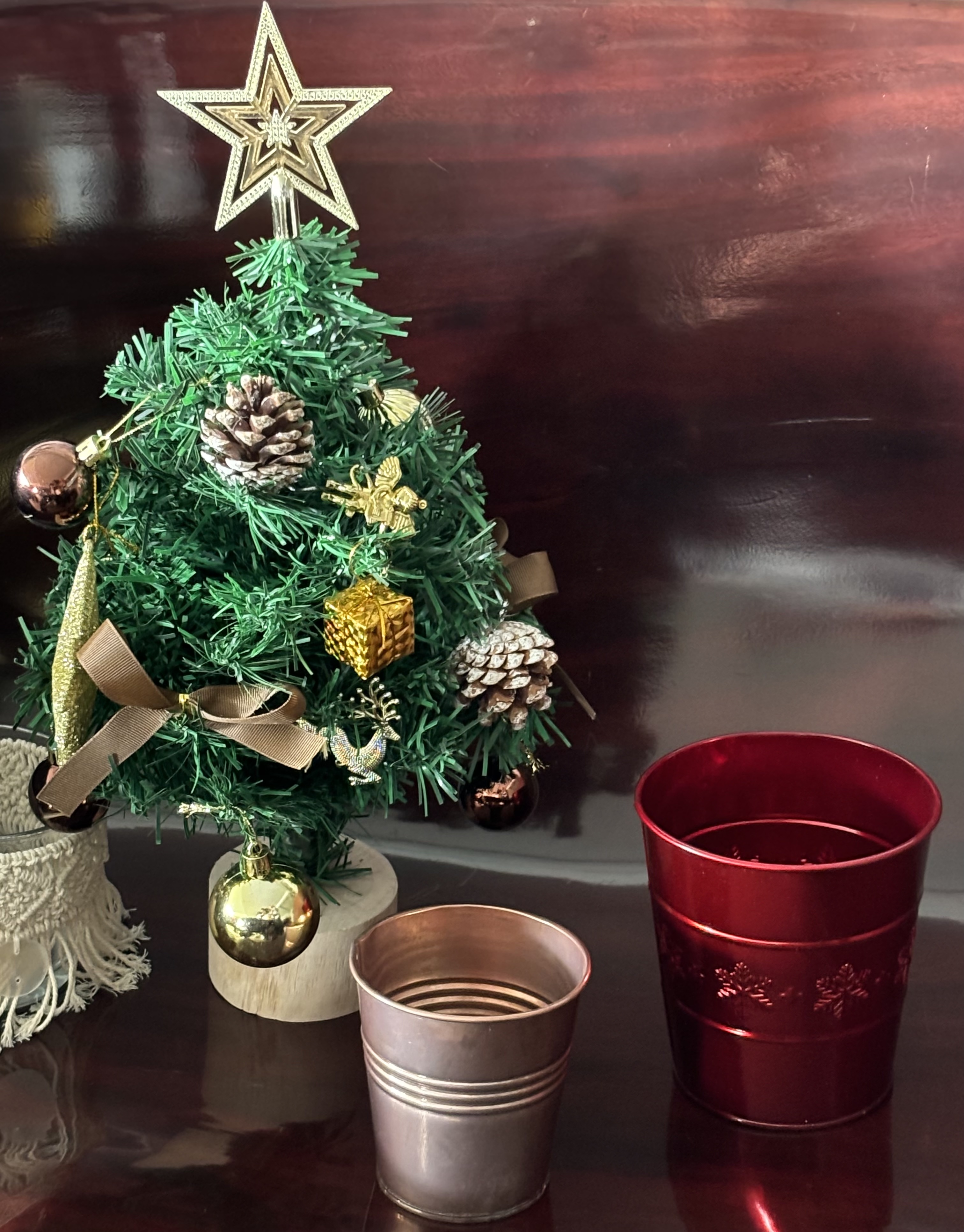 Christmas Flower Pot