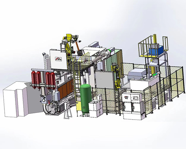 Intelligent die-casting island integration