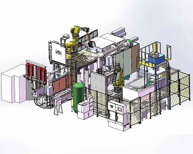 Intelligent die-casting island integration