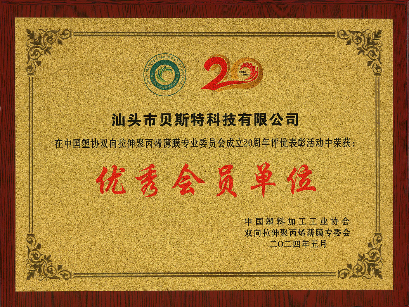 2024优秀会员单位