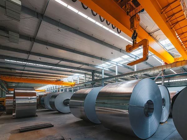 Weight of steel coil