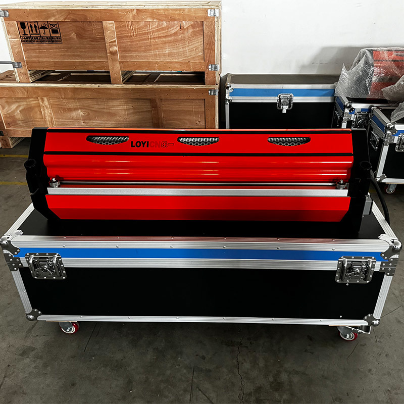GEN 3 Air cooled  high speed vulcanizing hot press for 900 mm wide PVC PU belt LYPA900-B