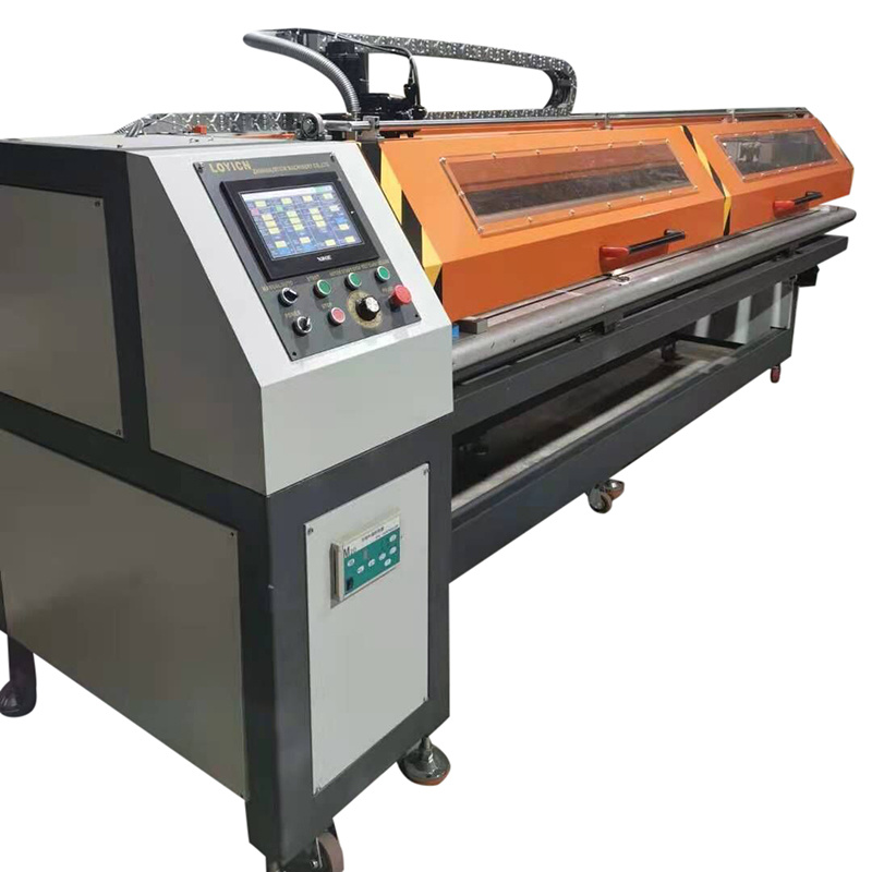 3000 mm wide perforating machine for pvc pu rubber conveyor belt